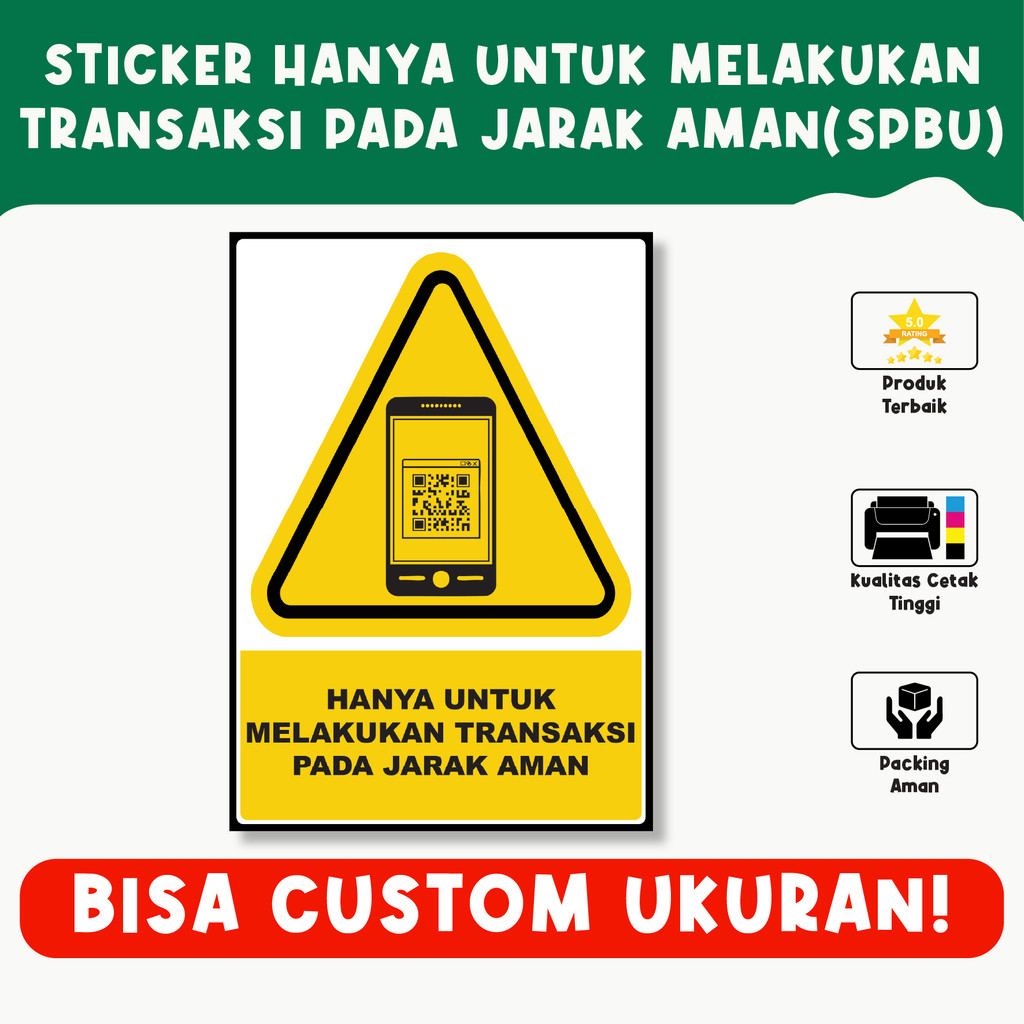 

Sticker Peringatan Transaksi Jarak Aman di SPBU, Panduan Keselamatan Digital untuk Pengguna QR Code