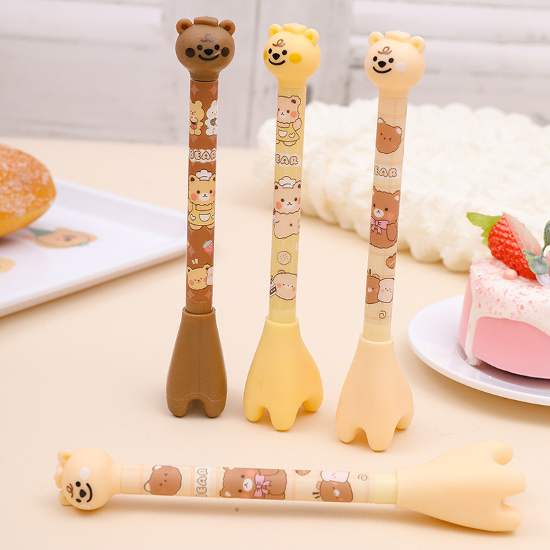 

TERMURAH PEN GEL KARTUN BERUANG / PULPEN STAND BEAR BOLPOINT MOTIF BERUANG LUCU