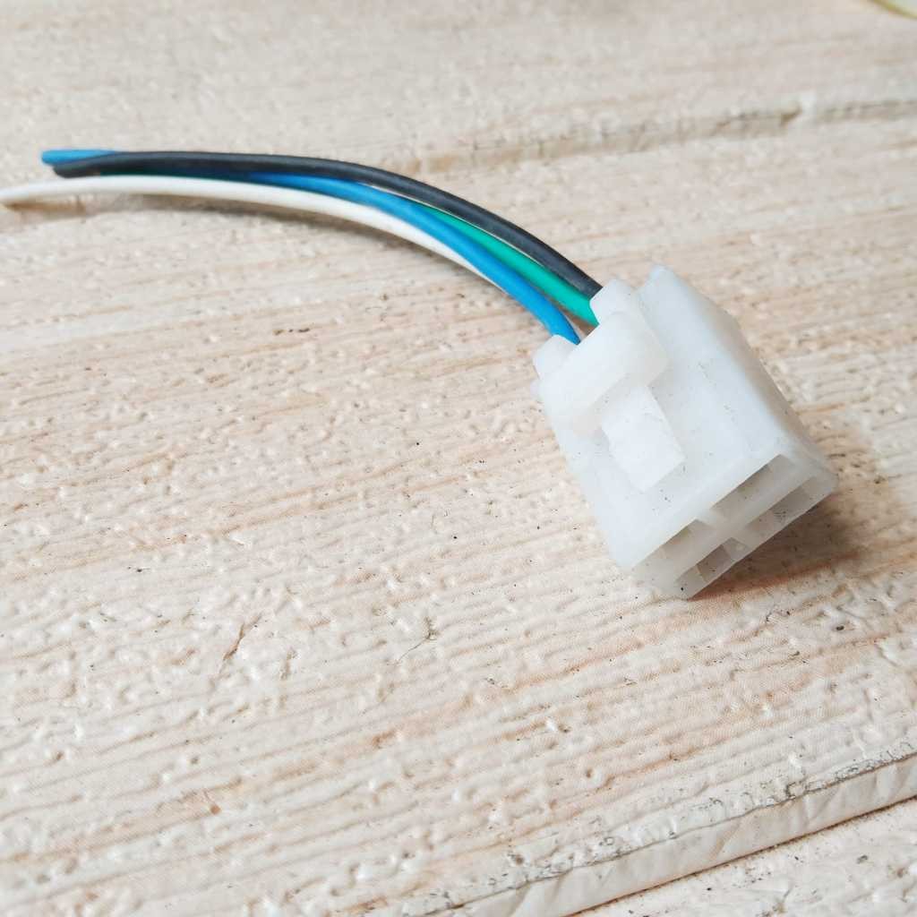 SAMBUNGAN KABEL SOKET REGULATOR KIPROK KABEL 4 MOTOR SUPRA LEGENDA ASTREA STAR GRAND PRIMA IMPERSSA 