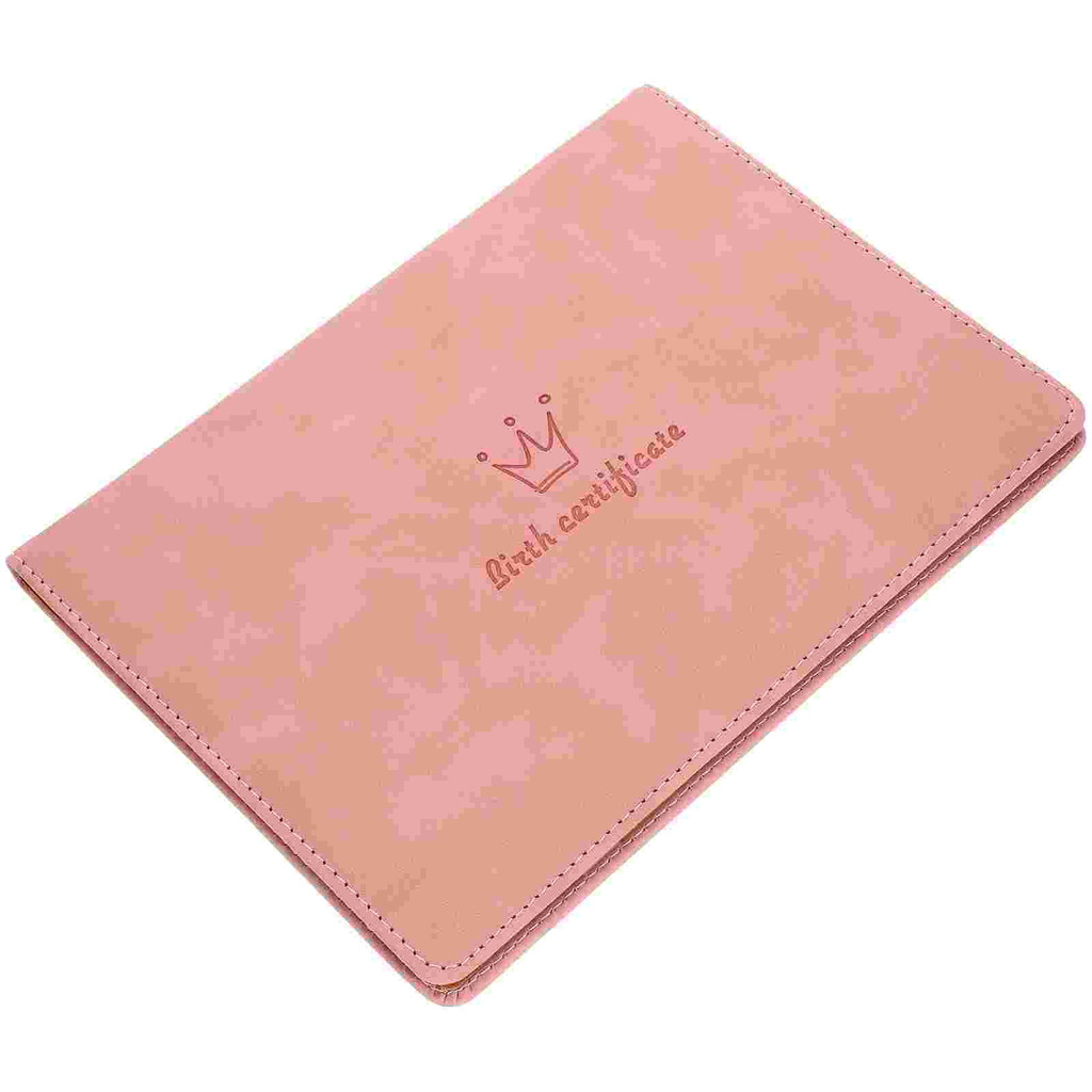 

Birth Certificate Cover for Protector Sleeve Folder Storage Protection Skin Case Baby Holder Document