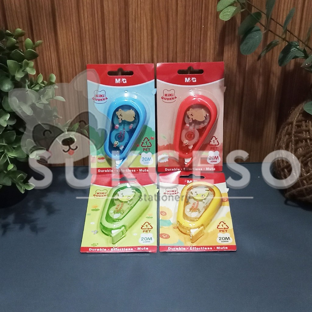 

M&G Rubber Correction Tape Kiki Quokka ACT79771 20M x 5mm Pita Koreksi SATUAN