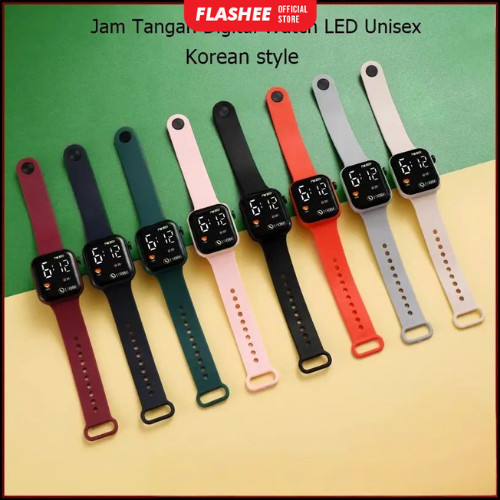 Jam Tangan Digital Pria Wanita Smartwatch Jam Tangan LED Digital Smartwatch