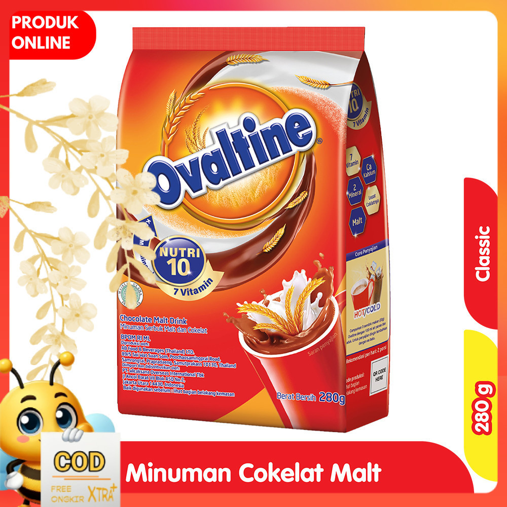 

Ovaltine Classic Minuman Cokelat Malt 280 g