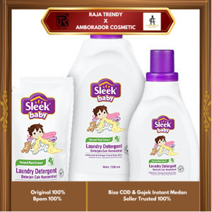 Sleek Baby Laundry Detergent Bayi Refill & Botol