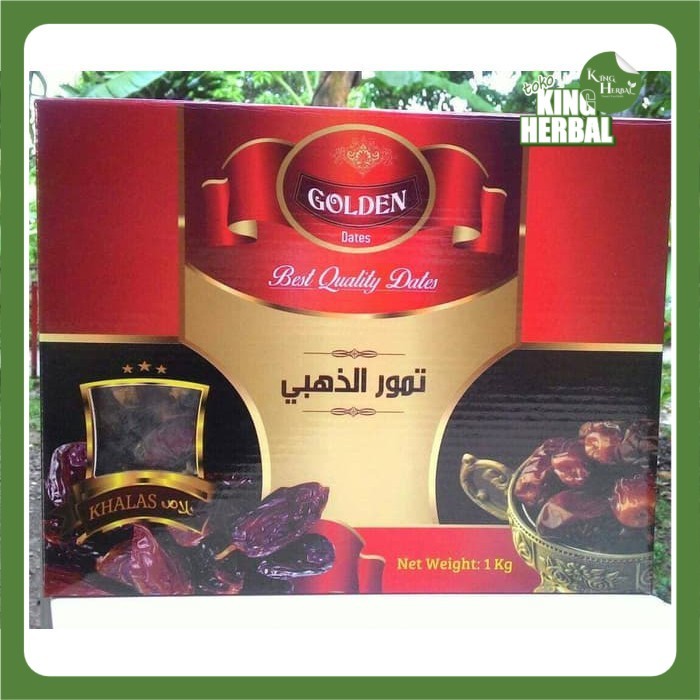 

[PROMO] Original Kurma GOLDEN Date Khalas 1 Kg 1Kg Original | Kurma Kualitas Tinggi Golden Khalas 1Kg