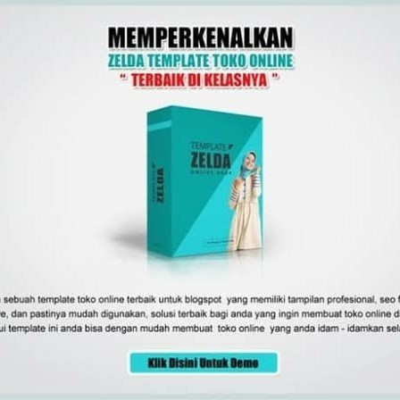 Template PPT Zelda Template Toko Online Blogspot - Jidan Shoppu