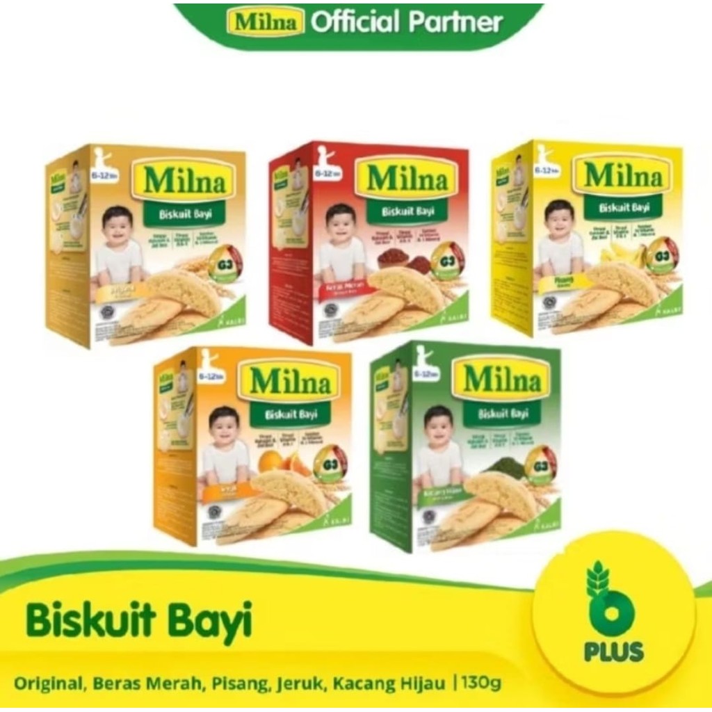 

MILNA BISKUIT BAYI - BISKUIT SEHAT UNTUK BAYI USIA 6 BULAN