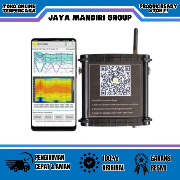 PQWT-M100 underground water detector 0-100m drilling find fresh water