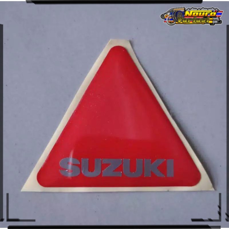 Aksesoris EMBLEM Suzuki slebor spakbor smash Satria Shogun Hayate SkyDrive thunder Axelo spin TERMUR