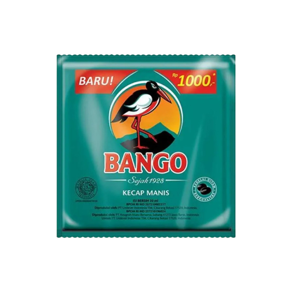 

bagusaw17 Kecap Manis Bango Sachet 20 Ml 12 Pcs