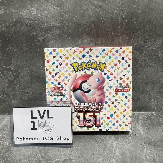Pokemon Tcg Jepang Booster Box 151 Original