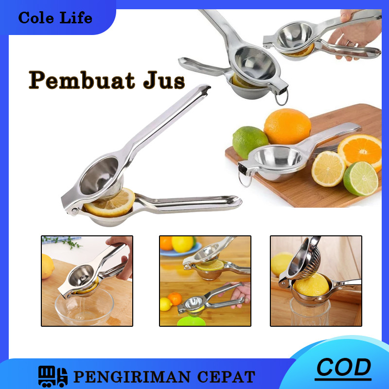 Pemeras Jeruk Lemon Stainless Steel Pemeras Jeruk Manual Praktis