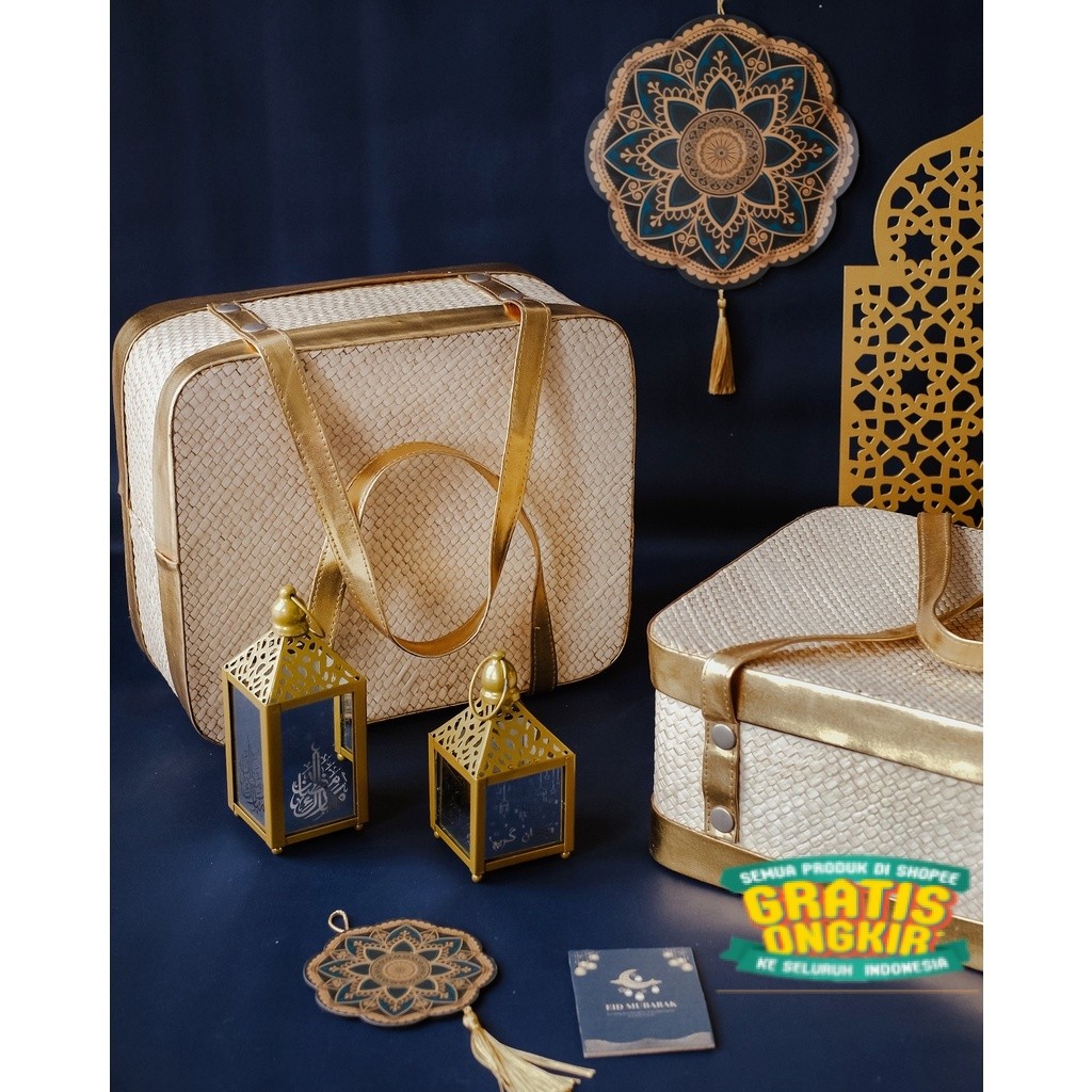 

Vanetta Handmade Gift Box Bag / Hampers Lebaran Idul Fitri/ langsung proses