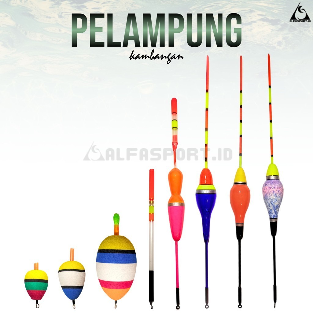 AlfaSport.Id Pelampung Kambangan Anti Badai Busa Oval Tabung Starlite Starlet Sensitif Apung Pancing