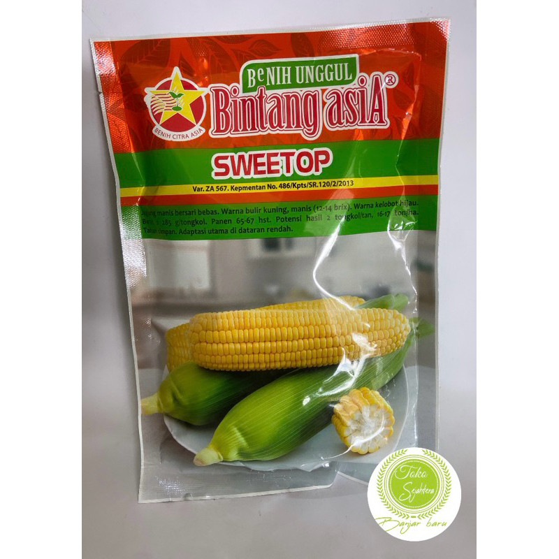 SWEETOP 250Gr BIBIT JAGUNG MANIS TONGKOL BESAR BINTANG ASIA
