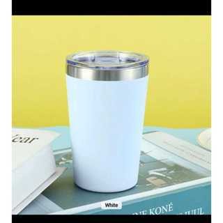 COFFEE CUP POLOS STAINLESS/TUMBLER COFFEE 450ML murah berkualitas