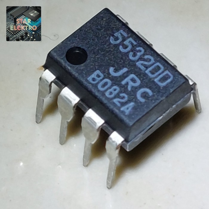 DnG27 5532DD Dip-8 JRC NJM5532DD JRC5532DD 5532 Fever Low Noise IC Audio