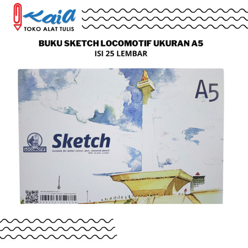 

SKETCH LOCOMOTIF BOOK UK. A5