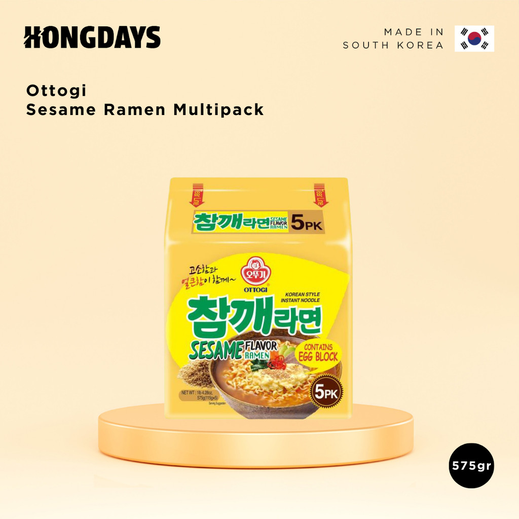 

Ottogi Sesame Ramen 575g - Mi Instan Rasa Wijen - HONGDAYS
