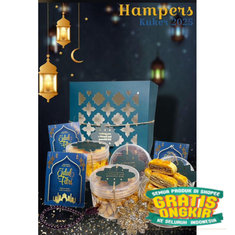 

HAMPERS KUE LEBARAN IDULFITRI ISI 4/ New kado