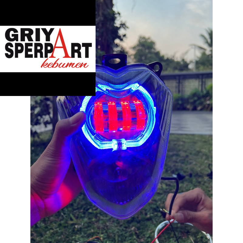 Lampu depan satria fu thailand 2005-2008 biled billed projie