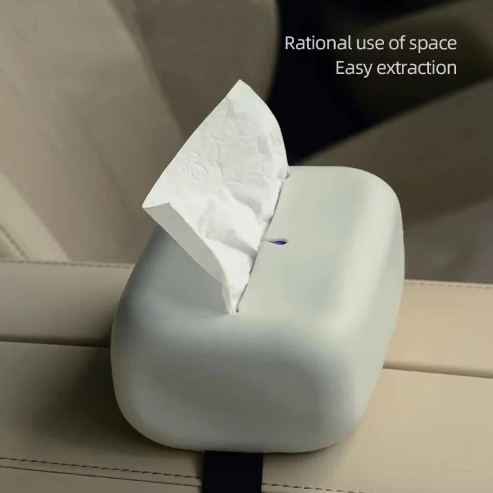 

Soft Waterproof Tissue Box Silicone Reusable Children Care Wet Wpe Box Holder Bathroom Kitchen Paper Storage Car Tissue Box