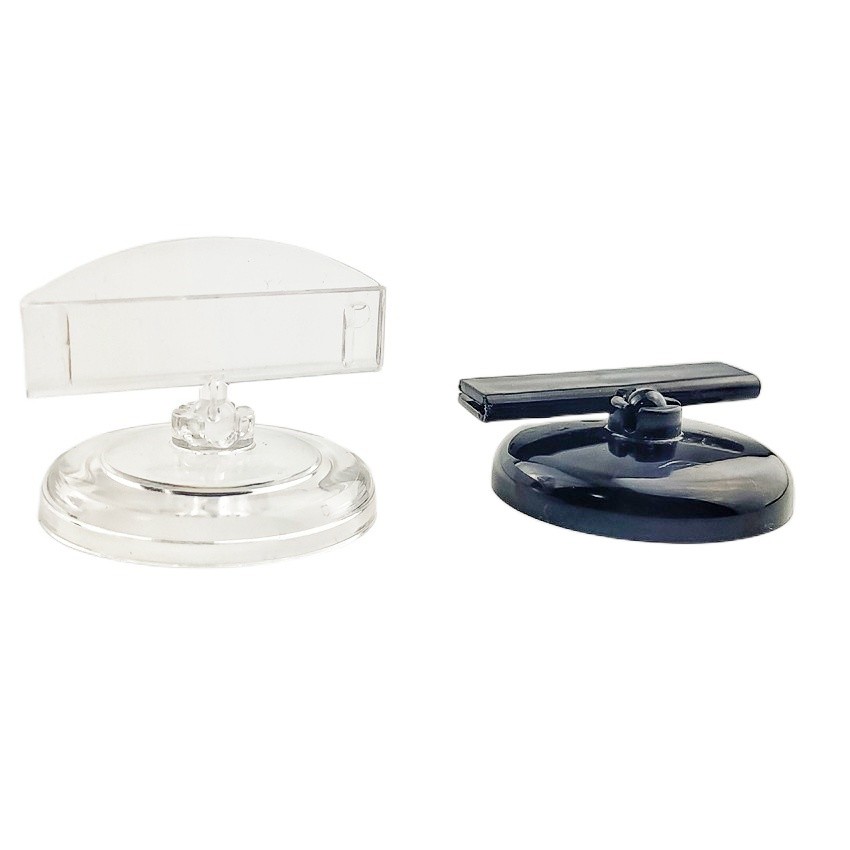 

Plastic POP Sign Paper Card Holder Clips Stand Price Tag Display Banner Rotatable Shop Sale Promotion 30pcs
