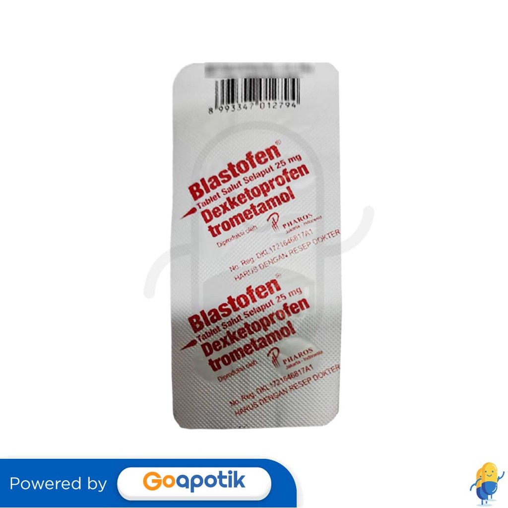 Blastofen 25 Mg Strip 10 Tablet