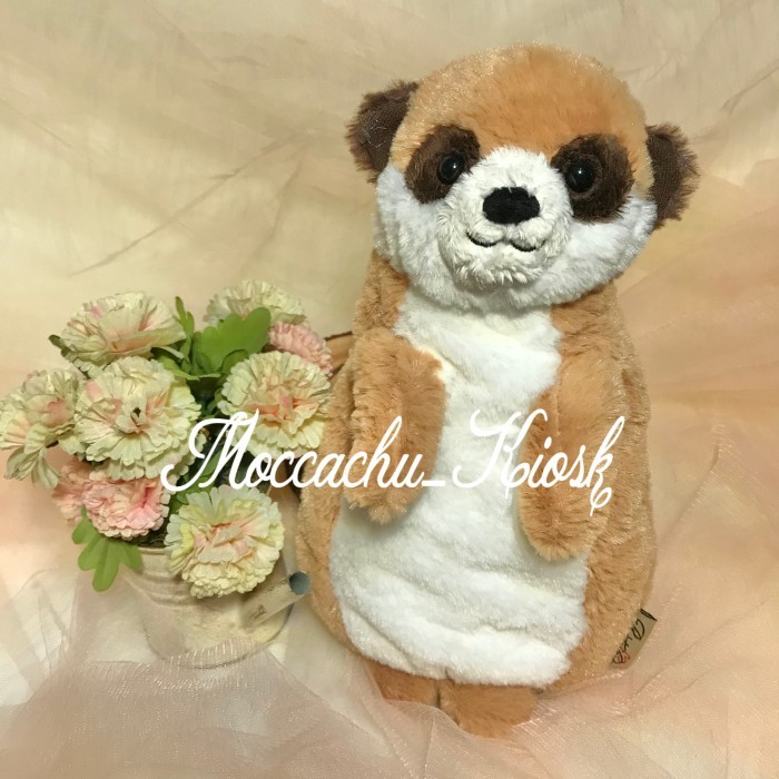 

BEST P R O M O Tempat pensil karakter hewan lucu/BESTEVER animal pen case/plush pouch - Meercat