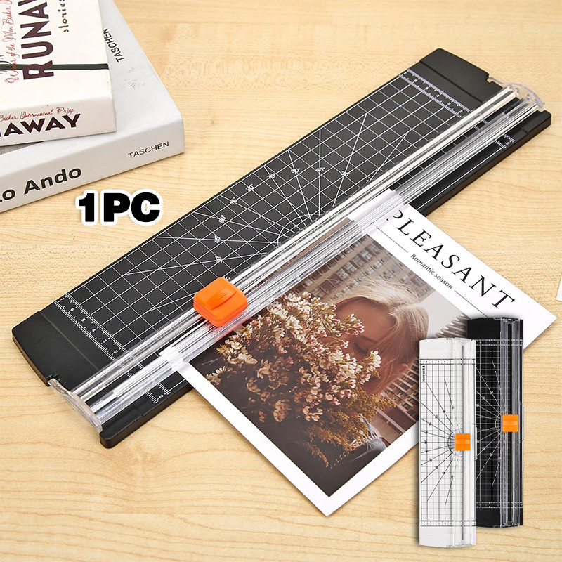 

Paper Cutter A4 Plastic / Alat Potong Kertas Pemotong Sliding Pemangkas Kertas 365*95mm