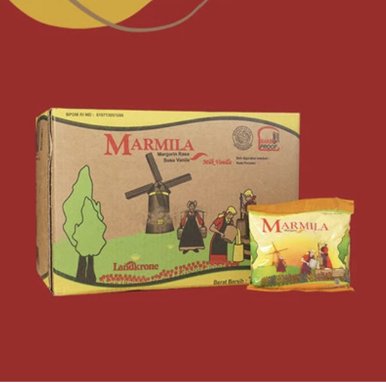 

[ KARTON ] MARMILA MARGARIN RASA SUSU VANILA 15 KG / MARMILA Margarine Serbaguna Rasa Vanilla 15 kg