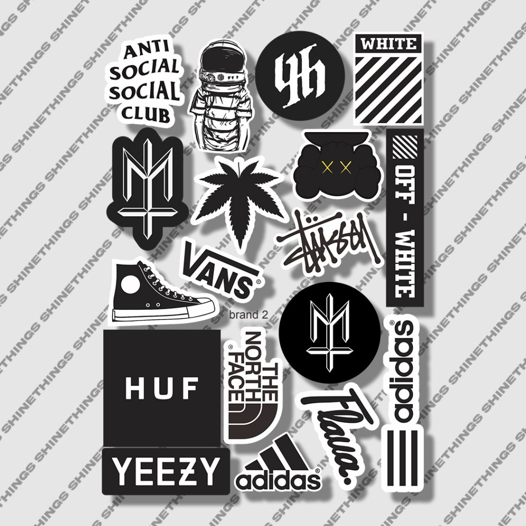 

Sticker Pack Aesthetic Case Hp Tumblr Helm Laptop Brand Hype Stiker || Stiker Brand