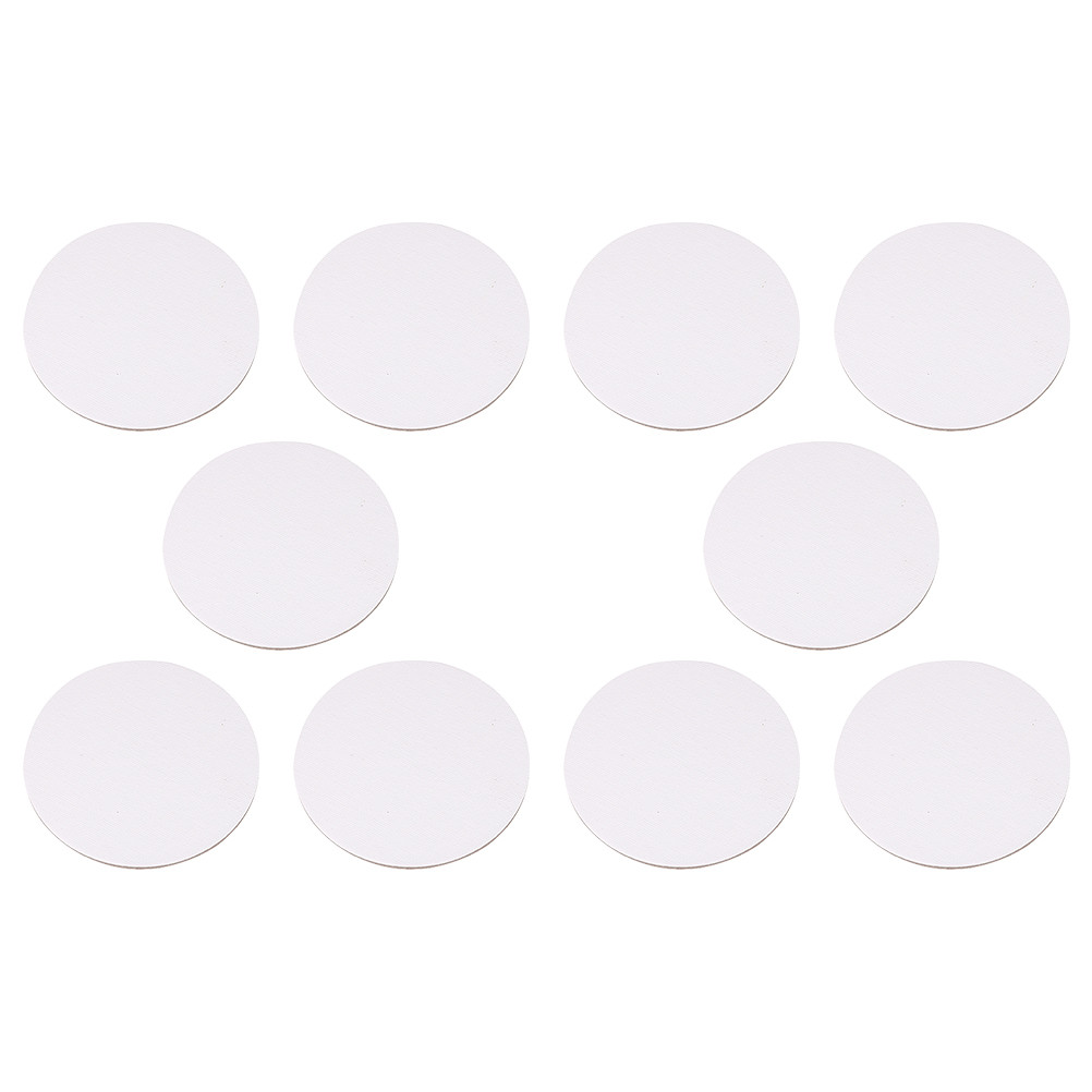 

10 Pcs Round Oil Painting Board Simple Canvas Cotton Cardboard Artist Drawing Boards Environmentally Friendly