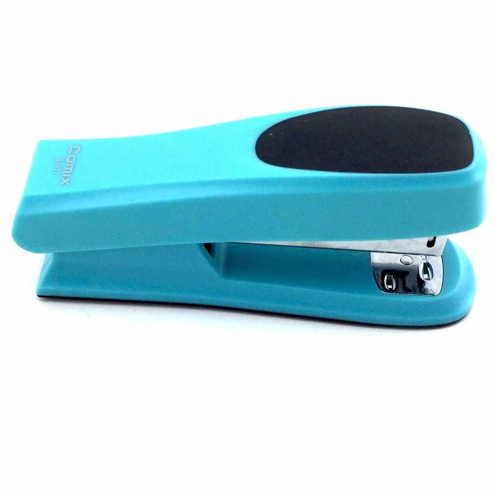 

Fashionable Stapler 20 Sheets Capacity for staple 24/6 26/6 standard stapler depth: 60 mm 2-20 Sheets/80g color blue