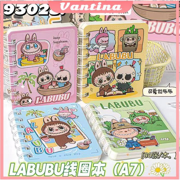 

Notebook Ring Motif / Buku Catatan Memo / Buku Tulis Ring kerakter sanrio/Spiral isi 80 Lembar Notebook Mini