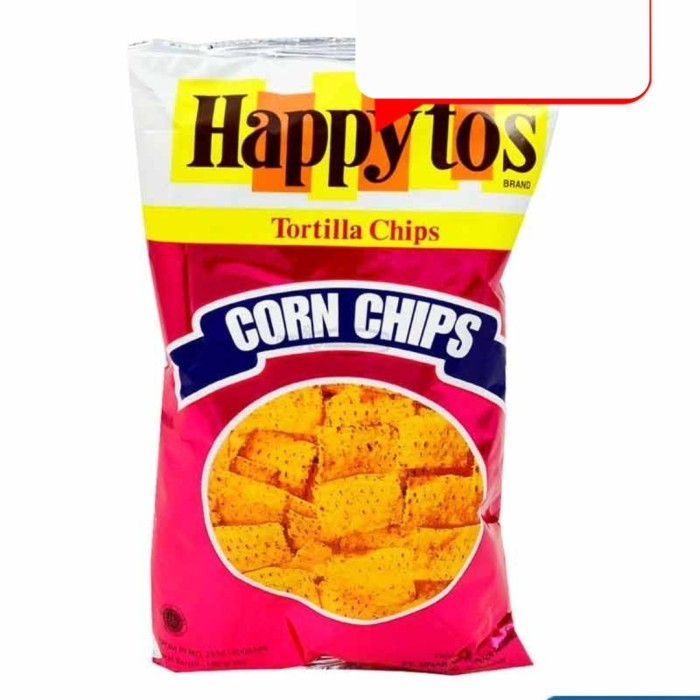 happy toss corn chips 160gr