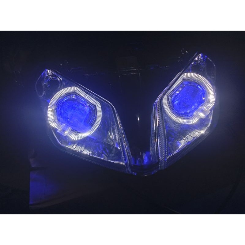 Reflektor Lampu Depan Vario 110 Techno Plus Isian Biled Ala Ala full Set cokro variasi