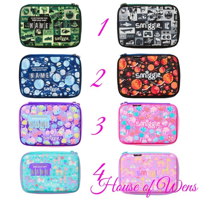 

[P R O M O] SMIGGLE PRIME HARDTOP ID PENCIL CASE ORIGINAL - TEMPAT PENSIL - Dua