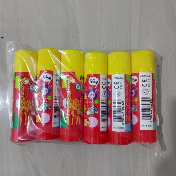 

amos glue stick lem kertas lem stik asli korea