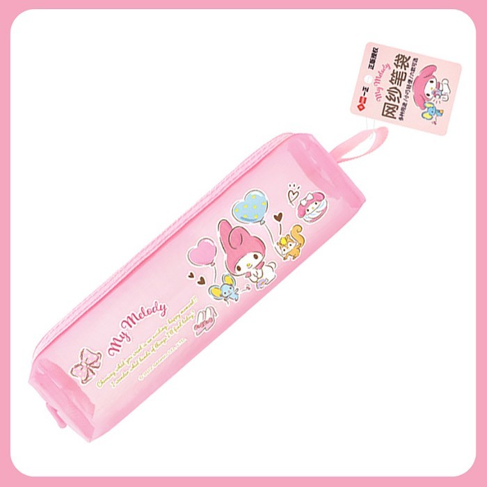 

[NEW] TOKKADO Sanrio Meiji Pencil Case Original Tempat Pensil Anak Lucu - My Melody