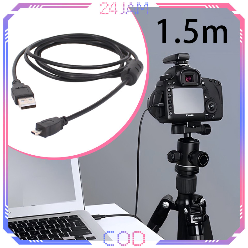 1.5m USB Cable UC-E6 8pin For Camera 8pin For Sony Cybershot & Nikon Coolpix