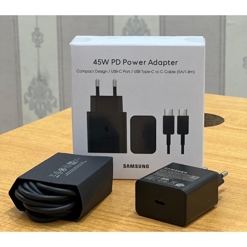 Charger Samsung GAN 45WATT Ori / charger samsung Gan ORI