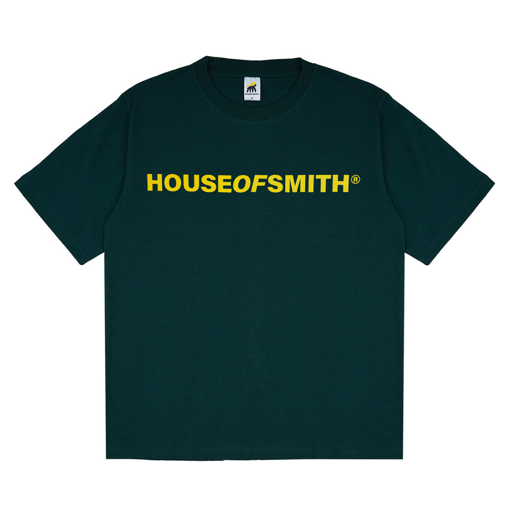 House of Smith Kaos Oversize Pria - Hos Hidden Green Oversize 16S - Oversize T Shirt