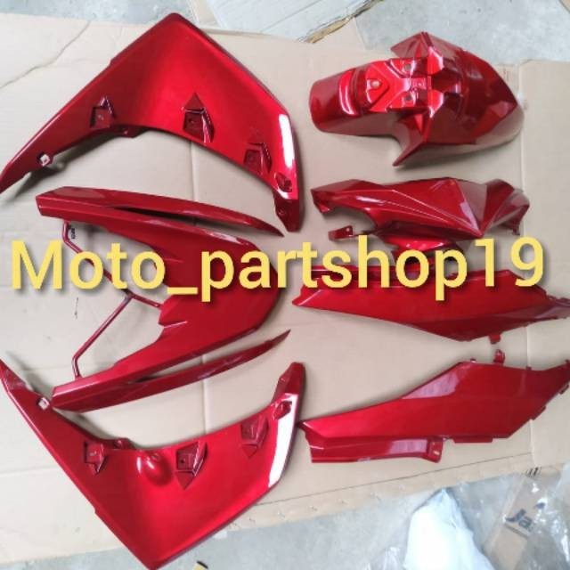 Body halus full body yamaha mio m3 Mio z 125 merah full set