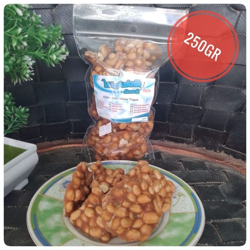 

Ampyang kacang spesial gula merah plus jahe 250gr