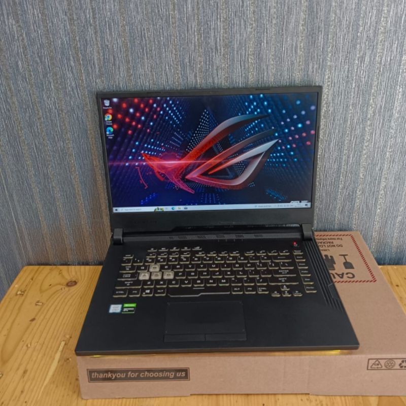 Laptop Asus ROG Strix G531GT Core i7-9750H Ram 16Gb/Ram 8Gb/SSD 512Gb Nvidia Geforce GTX 1650 4GB FULL RGB