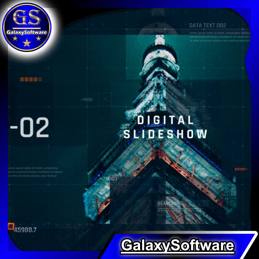 7). Digital Slideshow folder Template After Effects - GalaxySoftware