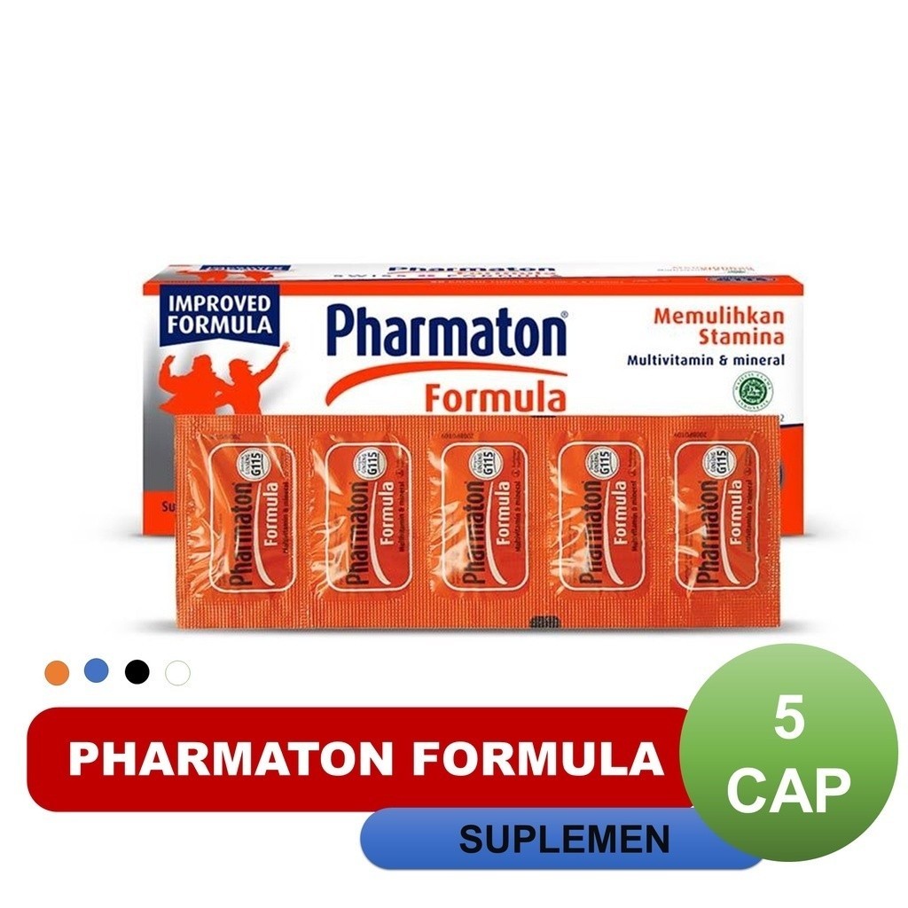 Pharmaton Formula Strip 5 Kapsul