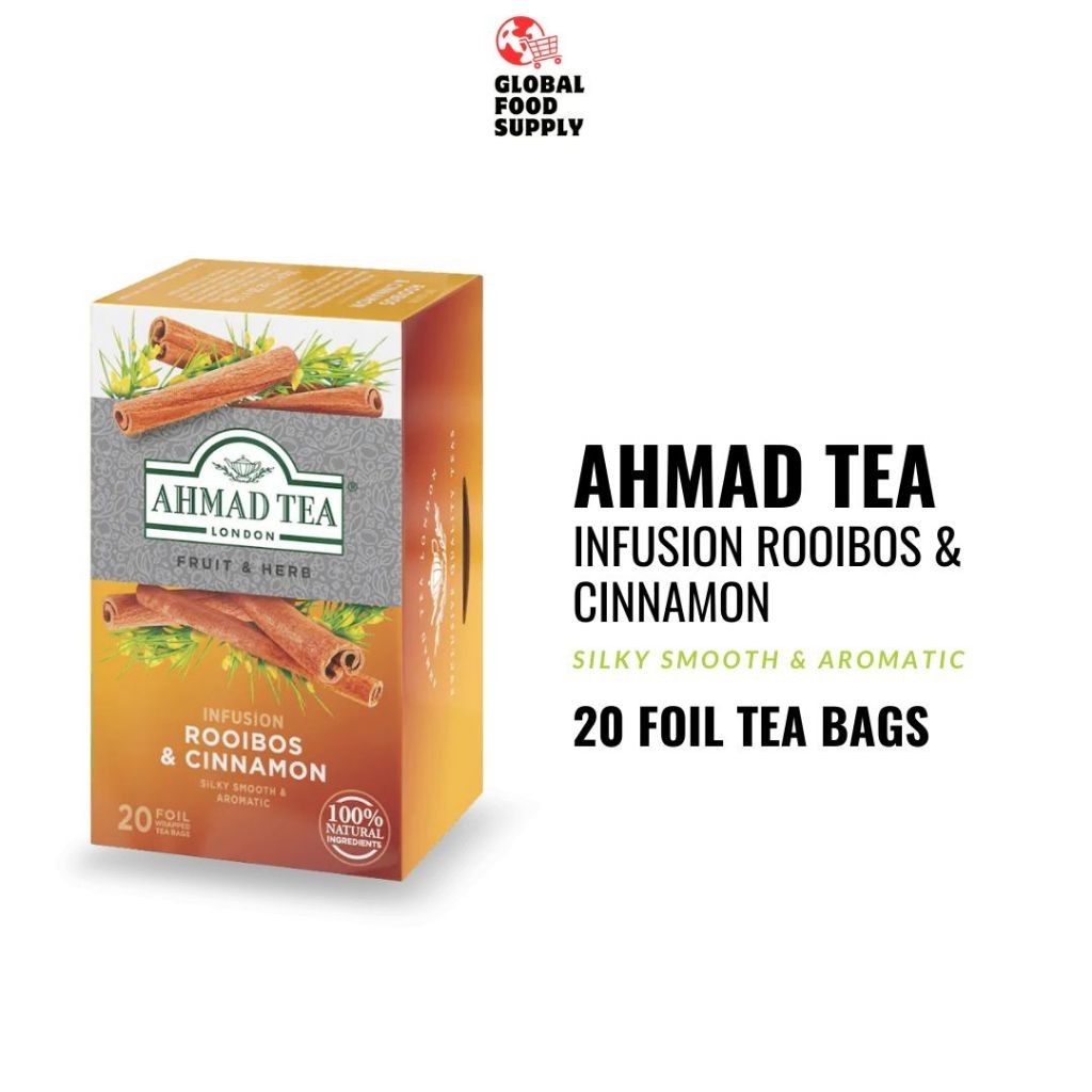 

Ahmad Tea Rooibos & Cinnamon Infusion 20's 40 gr