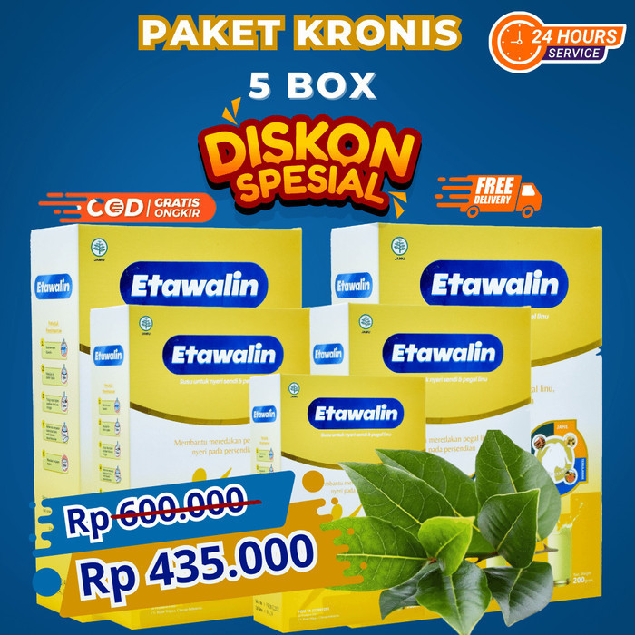 

Etawalin 5 Box - Susu Kambing Etawalin Asli Original Atasi Asam Urat